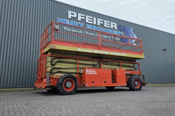 Holland Lift G-300DL30/S Diesel, 4x4x4 Drive, 33.5m Working Hei Holland lift G-300DL30/S Diesel, 4x4x4 Drive, 33.5m Workin...