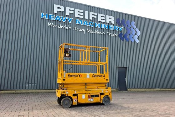 Haulotte Optimum 8 Electric, 7.77m Working Height, 230kg Ca Haulotte Optimum 8 Electric, 7.77m Working Height, 230kg Ca 20...