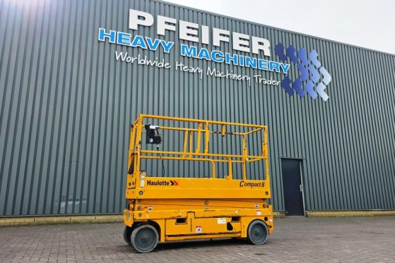 Haulotte Compact 8 Electric, 8.2m Working Height, 350kg Cap Haulotte Compact 8 Electric, 8.2m Working Height, 350kg Cap 20...