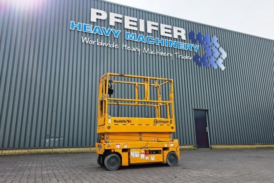 Haulotte Optimum 8 Electric, 7.77m Working Height, 230kg Ca Haulotte Optimum 8 Electric, 7.77m Working Height, 230kg Ca 20...