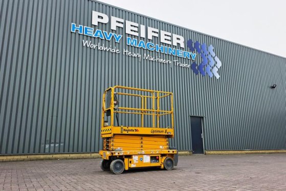 Haulotte Optimum 8 Electric, 7.77m Working Height, 230kg Ca Haulotte Optimum 8 Electric, 7.77m Working Height, 230kg Ca 20...