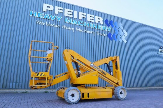 Snorkel A38E Electric, 13.5m Working Height, 6.1m Reach, 2 A38E Electric, 13.5m Working Height, 6.1m Reach, 2 2011 2