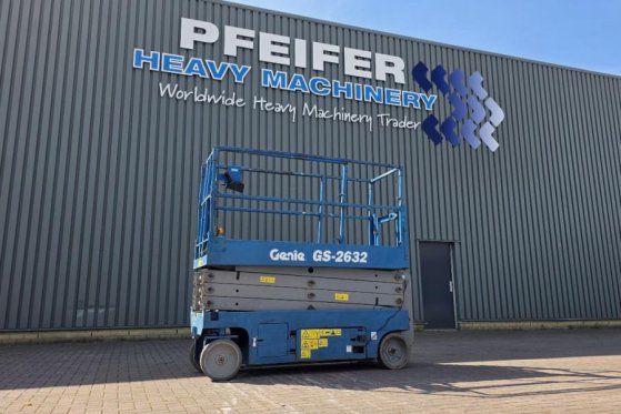 Genie GS2632 Electric, 10m Working Height, 227kg Capacit GS2632 Electric, 10m Working Height, 227kg Capacit 2015 2 Scissor...