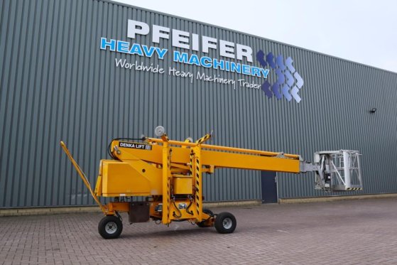 Denka-Lift DL22N Electric, 22m Working Height, 12m Reach, Sim Denka-Lift DL22N Electric, 22m Working Height, 12m Reach, Si...