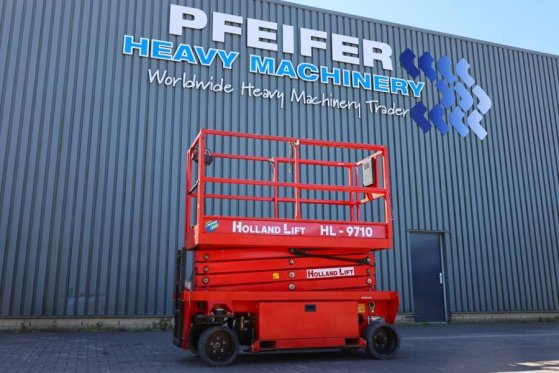 Holland Lift Ecostar HL-9710 Electric, 12m Working Height, 325k Holland lift Ecostar HL-9710 Electric, 12m Working Height,...