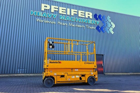 Haulotte Compact 8 Electric, 8.2m Working Height, 350kg Cap Haulotte Compact 8 Electric, 8.2m Working Height, 350kg Cap 20...