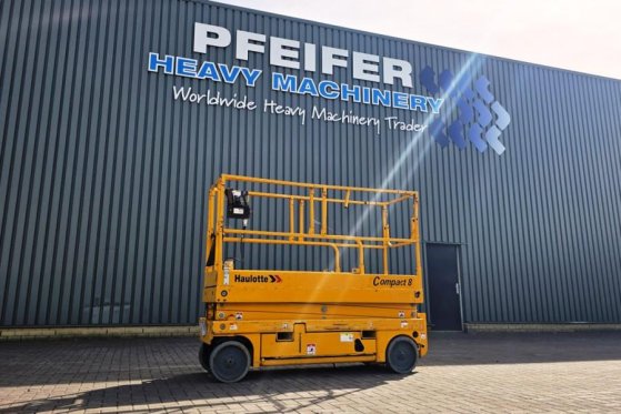 Haulotte Compact 8 Electric, 8.2m Working Height, 350kg Cap Haulotte Compact 8 Electric, 8.2m Working Height, 350kg Cap 20...