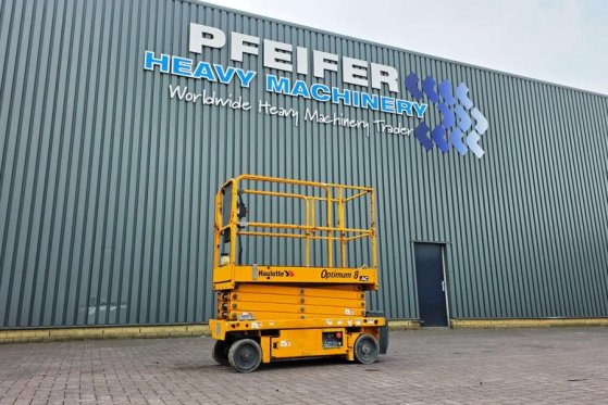 Haulotte Optimum 8 Electric, 7.77m Working Height, 230kg Ca Haulotte Optimum 8 Electric, 7.77m Working Height, 230kg Ca 20...