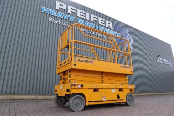 Haulotte Compact 10 Electric, 10m Working Height, 450kg Cap Haulotte Compact 10 Electric, 10m Working Height, 450kg Cap 20...