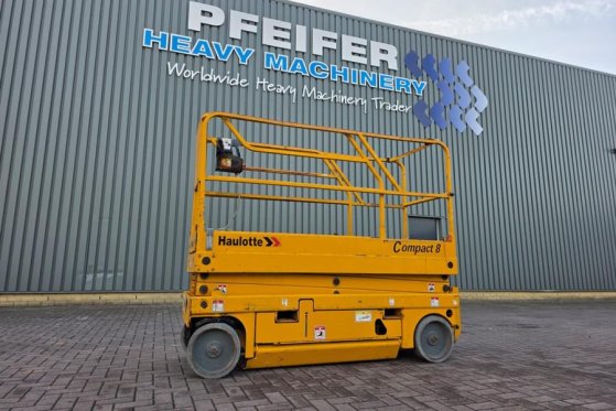 Haulotte Compact 8 As- Is, Electric, 8.2m Working Height, 3 Haulotte Compact 8 As- Is, Electric, 8.2m Working Height, 3 20...