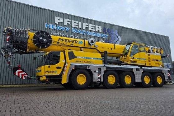 Grove GMK5150XL Available For Rent, Dutch Registration, GMK5150XL Available For Rent, Dutch Registration, 2025 2 Mobile Cr...