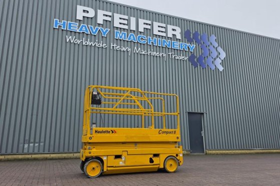 Haulotte Compact 8 As-Is, Electric, 8m Working Height, 350k Haulotte Compact 8 As-Is, Electric, 8m Working Height, 350k 20...