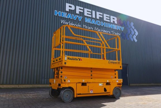 Haulotte Compact 10 Electric, 10m Working Height, 450kg Cap Haulotte Compact 10 Electric, 10m Working Height, 450kg Cap 20...