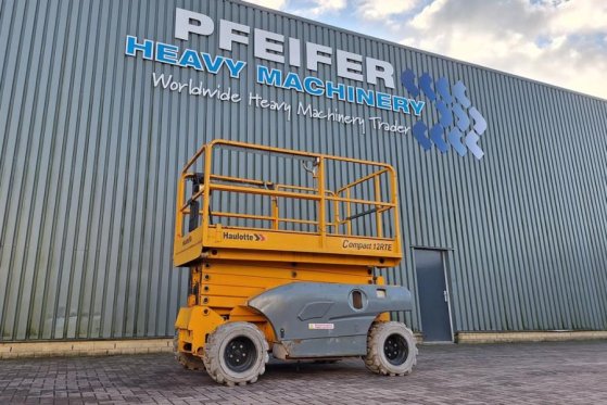 Haulotte Compact 12RTE Electric, 12m Working Height, 450kg Haulotte Compact 12RTE Electric, 12m Working Height, 450kg 2008...