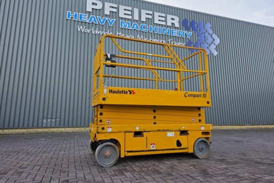Haulotte Compact 10 Electric, 10m Working Height, 450kg Cap Haulotte Compact 10 Electric, 10m Working Height, 450kg Cap 20...