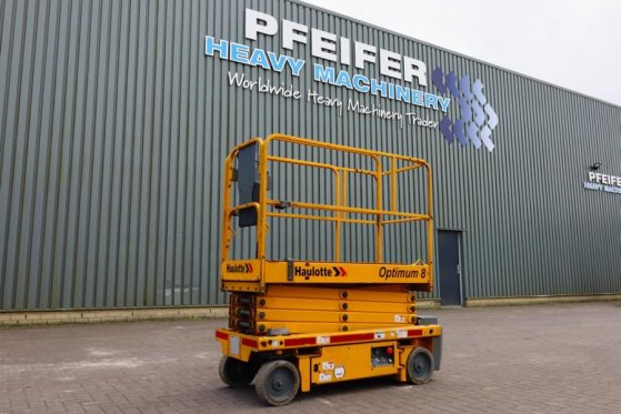 Haulotte Optimum 8 As-Is, Electric, 7.77m Working Height, 2 Haulotte Optimum 8 As-Is, Electric, 7.77m Working Height, 2 20...