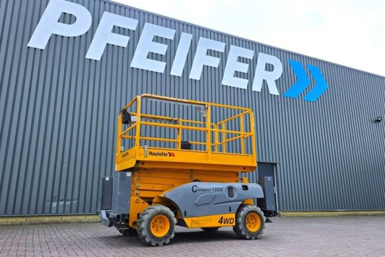 Haulotte Compact 12DX Diesel, 4x4 Drive, 12m Working Height Haulotte Compact 12DX Diesel, 4x4 Drive, 12m Working Height 20...