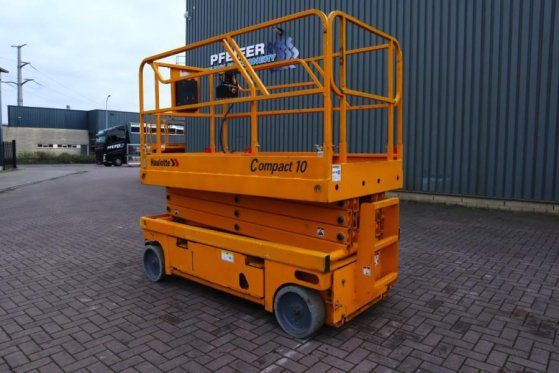 Haulotte Compact 10 Electric, 10m Working Height, 450kg Cap Haulotte Compact 10 Electric, 10m Working Height, 450kg Cap 20...