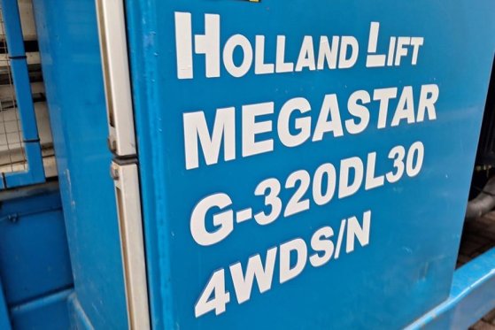Holland Lift Megastar G320DL30 4WDS/N Diesel, 4x4x4 Drive, 34m Holland lift Megastar G320DL30 4WDS/N Diesel, 4x4x4 Drive, ...