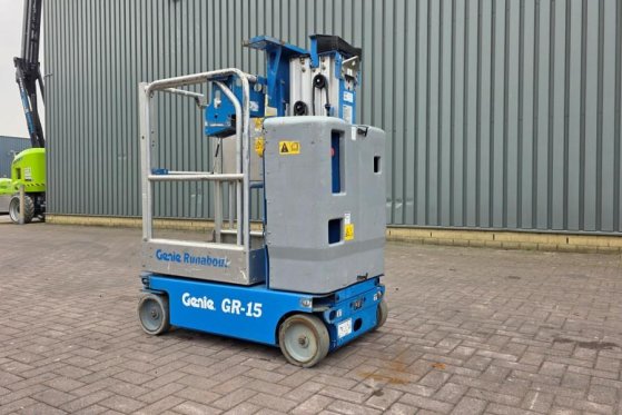 Genie GR15 Electric, 6.5m Working Height, 227kg Capacity GR15 Electric, 6.5m Working Height, 227kg Capacity 2014 2 image 10