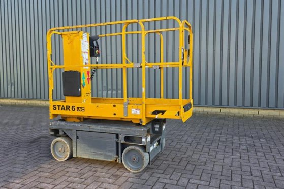 Haulotte Star 6 Electric, Non Marking Tyres, 5.8m Working H Haulotte Star 6 Electric, Non Marking Tyres, 5.8m Working H 20...