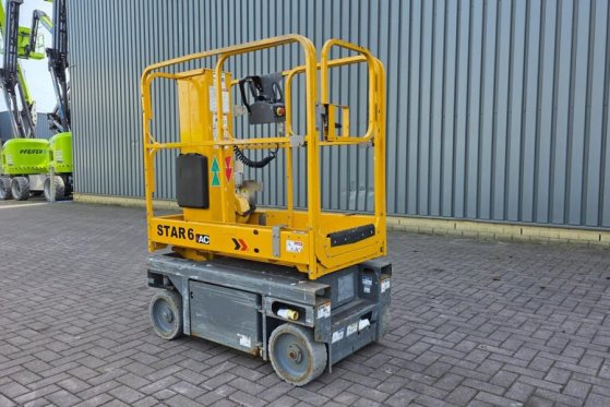 Haulotte Star 6 Electric, Non Marking Tyres, 5.8m Working H Haulotte Star 6 Electric, Non Marking Tyres, 5.8m Working H 20...