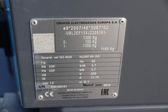 Atlas Copco HiLight H5+ SV2 Valid inspection, *Guarantee! Max HiLight H5+ SV2 Valid inspection, *Guarantee! Max 2018 2 ima...