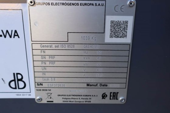 Atlas Copco QAS 40 ST3 Valid inspection, *Guarantee! Diesel, 4 QAS 40 ST3 Valid inspection, *Guarantee! Diesel, 4 2023 2 G...