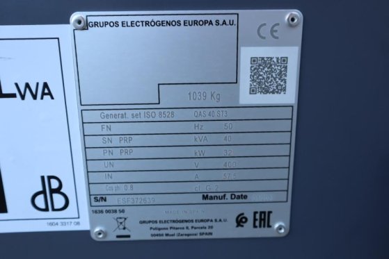 Atlas Copco QAS 40 ST3 Valid inspection, Diesel, 40 kVA QAS 40 ST3 Valid inspection, Diesel, 40 kVA 2023 2 Generators imag...