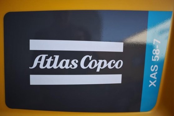 Atlas Copco XAS 58-7 Valid inspection, Diesel, Volume flow 3 m XAS 58-7 Valid inspection, Diesel, Volume flow 3 m 2022 2 C...