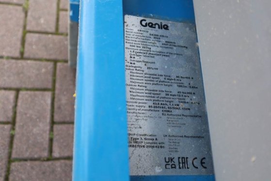 Genie GS1932 E-Drive New And Available Directly From Sto 4842 2022 2 Scissor Lifts image 12