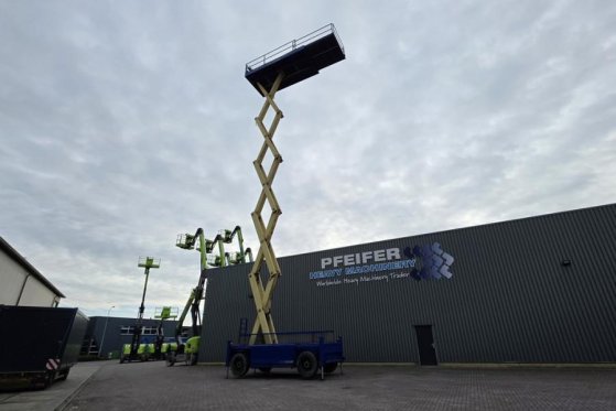 JLG 210-25 Diesel, 4x4 Drive, 23m Working Height, 1000 210-25 Diesel, 4x4 Drive, 23m Working Height, 1000 2008 2 Scissor L...