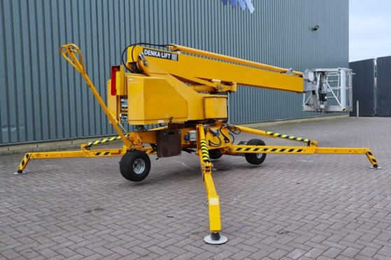 Denka-Lift DL22N Electric, 22m Working Height, 12m Reach, Sim Denka-Lift DL22N Electric, 22m Working Height, 12m Reach, Si...
