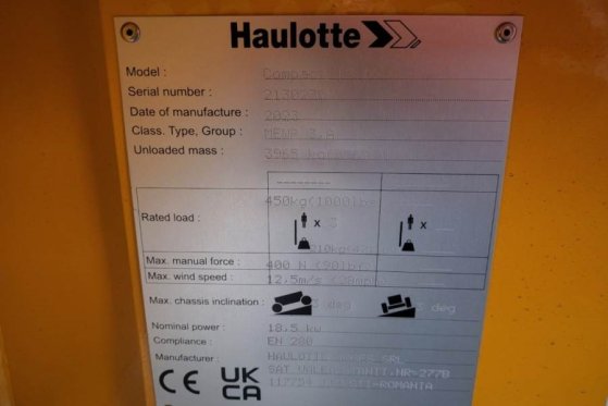 Haulotte Compact 12DX Valid Inspection, *Guarantee! Diesel, Haulotte Compact 12DX Valid Inspection, *Guarantee! Diesel, 20...