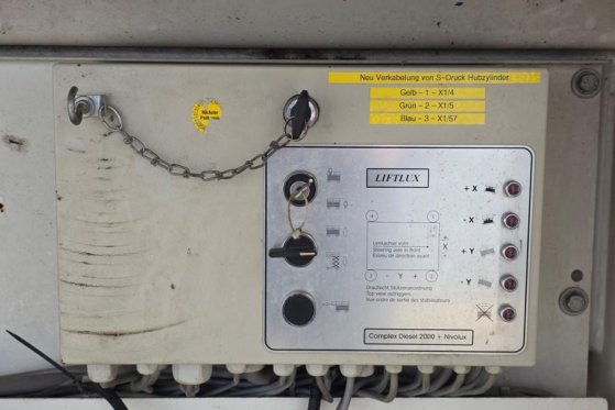 Liftlux SL210-25D4WDS/P Diesel, Hydraulic Deck Extension, Liftlux SL210-25D4WDS/P Diesel, Hydraulic Deck Extension, 2004 2...