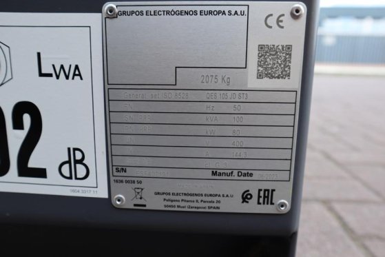 Atlas Copco QES 105 JD ST3 Valid inspection, *Guarantee! Diese QES 105 JD ST3 Valid inspection, *Guarantee! Diese 2023 2 G...