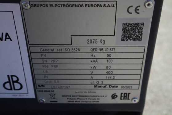 Atlas Copco QES 105 JD ST3 Valid inspection, *Guarantee! Diese QES 105 JD ST3 Valid inspection, *Guarantee! Diese 2023 2 G...