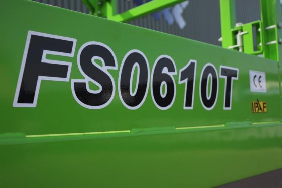 Fronteq FS0610T CE Declaration, 6.7m Working Height, 200kg Fronteq FS0610T CE Declaration, 6.7m Working Height, 200kg 2021...
