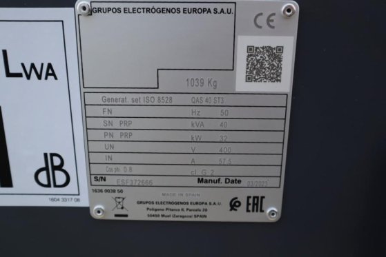 Atlas Copco QAS 40 ST3 Valid inspection, Diesel, 40 kVA QAS 40 ST3 Valid inspection, Diesel, 40 kVA 2023 2 Generators imag...