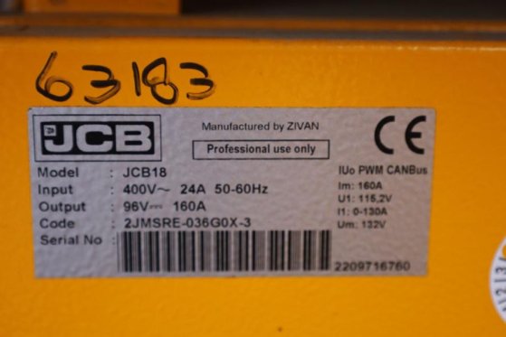 JCB 525-60E Fully Electric, 2500kg Capacity, 6m Liftin 525-60E Fully Electric, 2500kg Capacity, 6m Liftin 2022 2 image 44