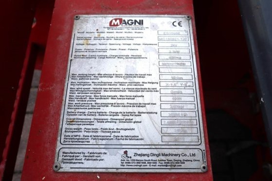 Magni ES1008E Valid inspection, *Guarantee!, Electric, 1 MAGNI ES1008E Valid inspection, *Guarantee!, Electric, 1 2018 2 S...