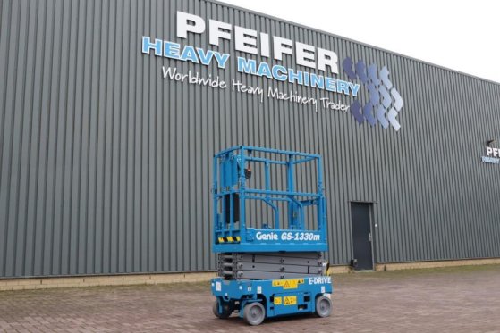 Genie GS1330M ALL-ELECTRIC DC DRIVE, 5.9M WORKING HEIGHT GS1330M ALL-ELECTRIC DC DRIVE, 5.9M WORKING HEIGHT 2019 2 Scissor...