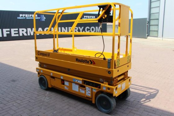 Haulotte Compact 8 Valid inspection, *Guarantee! Electric, Haulotte Compact 8 Valid inspection, *Guarantee! Electric, 2018...
