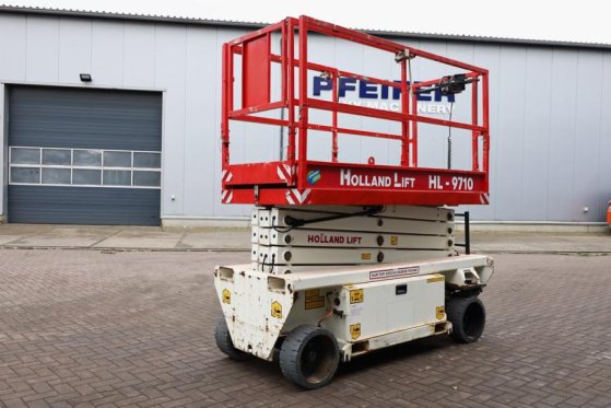 Holland Lift Ecostar HL-9710 Electric, 12m Working Height, 325k Holland lift Ecostar HL-9710 Electric, 12m Working Height,...