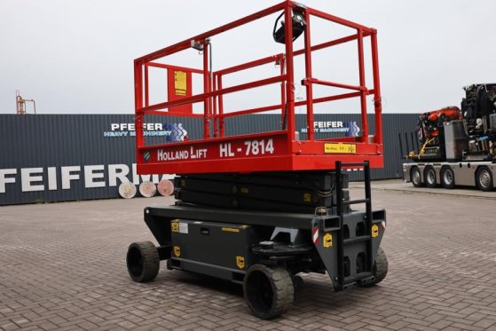 Holland Lift Ecostar HL-7814 Electric, 10m Working Height, 450k Holland lift Ecostar HL-7814 Electric, 10m Working Height,...