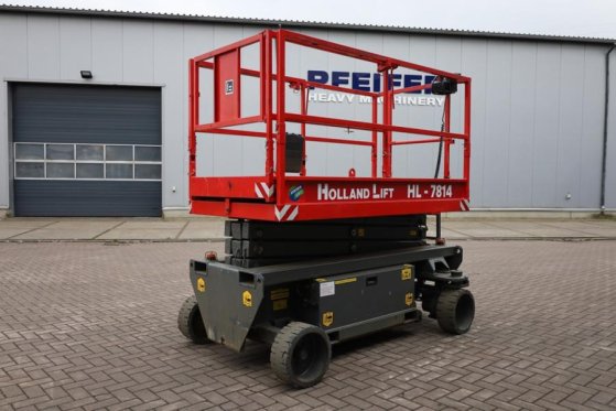 Holland Lift Ecostar HL-7814 Electric, 10m Working Height, 450k Holland lift Ecostar HL-7814 Electric, 10m Working Height,...