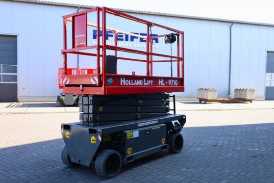 Holland Lift Ecostar HL-9710 Electric, 12m Working Height, 325k Holland lift Ecostar HL-9710 Electric, 12m Working Height,...