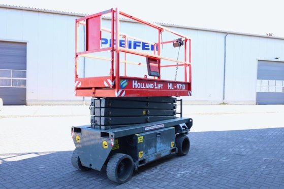 Holland Lift Ecostar HL-9710 Electric, 12m Working Height, 325k Holland lift Ecostar HL-9710 Electric, 12m Working Height,...