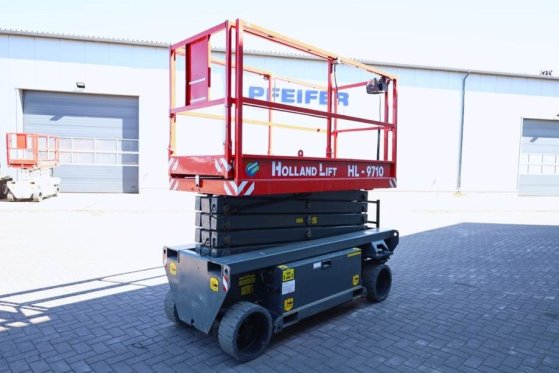 Holland Lift Ecostar HL-9710 Electric, 12m Working Height, 325k Holland lift Ecostar HL-9710 Electric, 12m Working Height,...