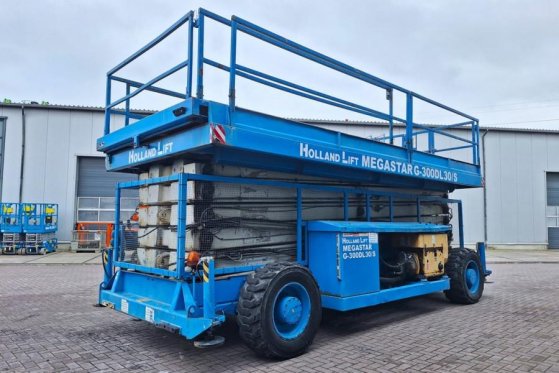 Holland Lift Megastar G-300DL30/S Diesel, 4x4x4 Drive, 33.5m Wo Holland lift Megastar G-300DL30/S Diesel, 4x4x4 Drive, 33....